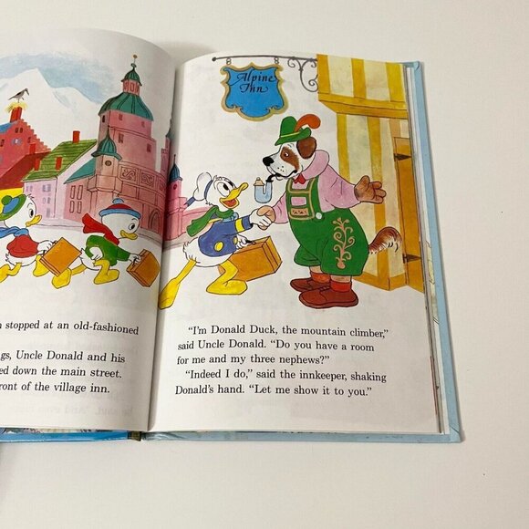 Vintage 1978 Walt Disney Presents Donald Duck Mountain Climber Book - Picture 14 of 16